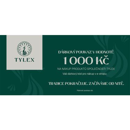 dárkový poukaz 1000 Kč