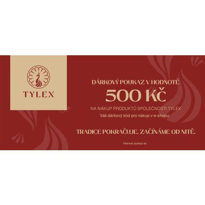 dárkový poukaz 500 Kč
