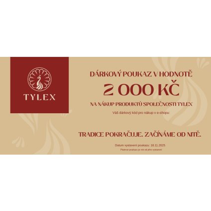 DÁRKOVÝ POUKAZ 2000 1