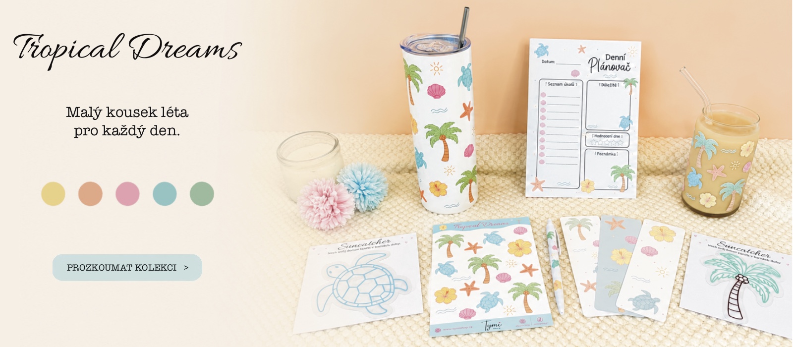 Banner Tropical Dreams
