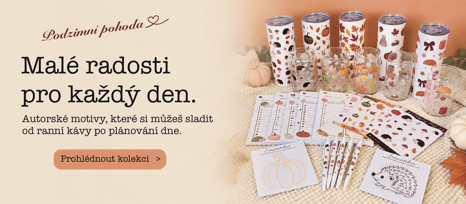 Banner Podzimní kolekce
