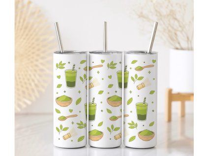 Termo kelímek s matcha motivem, objem 590ml
