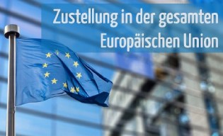 Schnelle Lieferung in der gesamten Europäischen Union