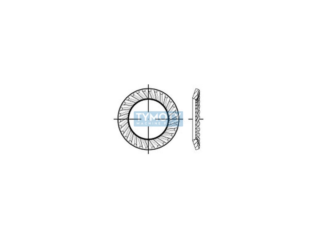 Lock washer SCHNORR type VS M10 / 10.5