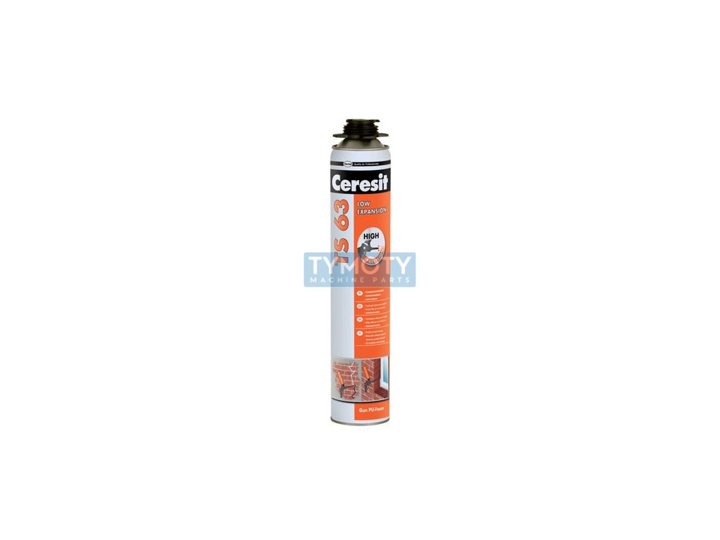 Ceresit TS 63 - 750 ml alacsony tágulású PU pisztolyhab