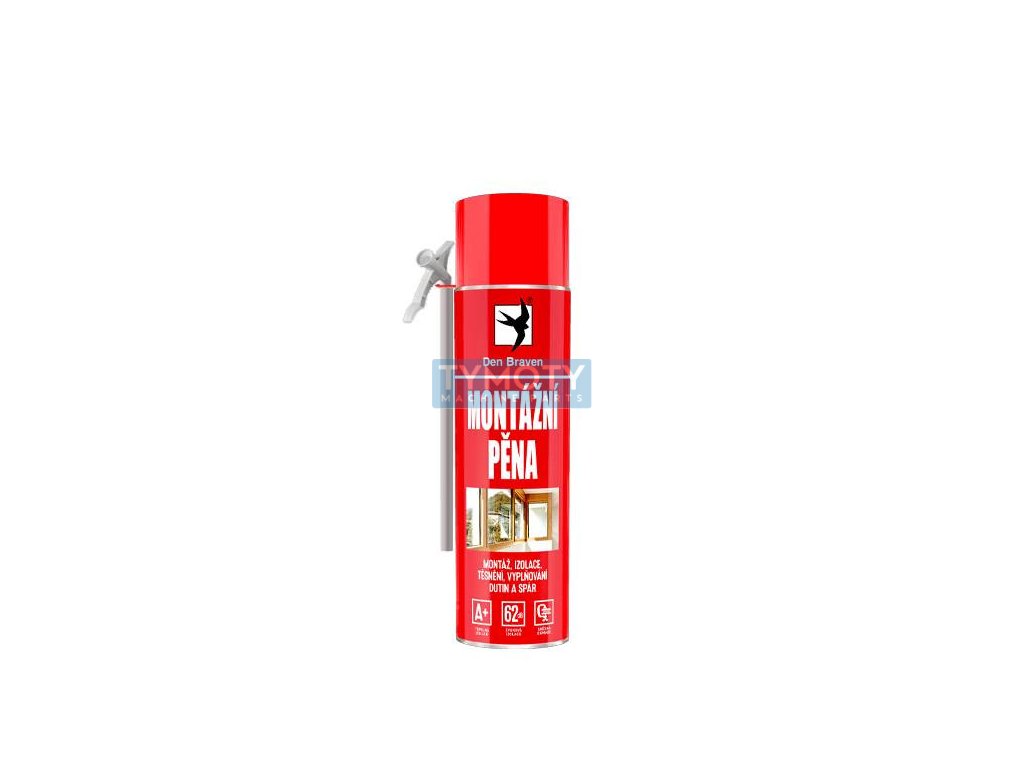 Den Braven Montageschaum – 500 ml grün, Tube _40120RL