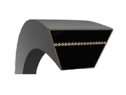 V-belt 17x3850 Li - B 3890 Lw L=L Profi Rubena