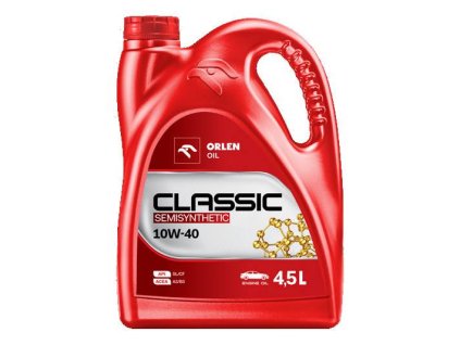 Orlen Platinum Classic Semisynthetic 10W-40 - 4,5 L motorový olej