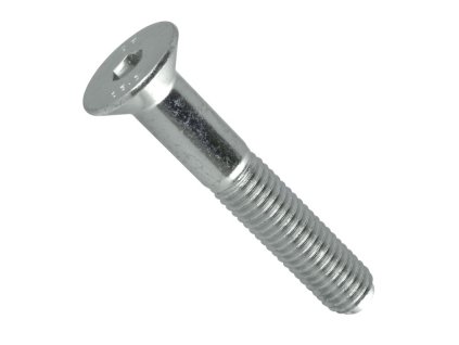 Countersunk Allen screw DIN 7991 M6x45-8.8 galvanized