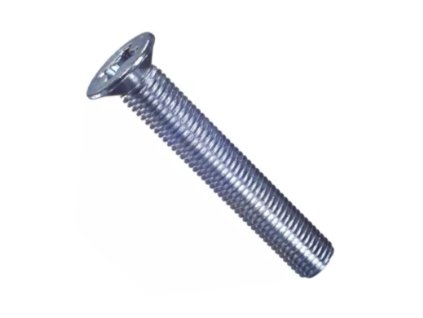 Phillips countersunk screw DIN 965 M6x8 galvanized