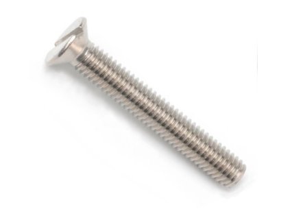 Senkkopfschraube mit Schlitz DIN 963 M2,5x6 Edelstahl A2