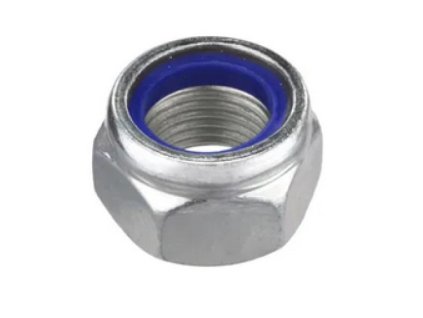 Selbstsichernde Mutter DIN 985 M6 |10| Zink