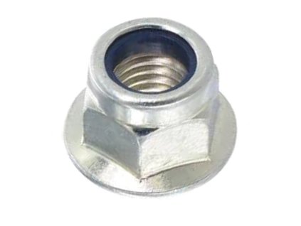 Selbstsichernde Mutter mit Bund DIN 6926 M10 |08| Zink