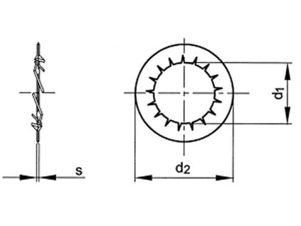 Saiba ventilatoare interioara DIN 6798I M4 / 4.3