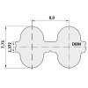 Zahnriemen 1600 D8M 20 optibelt Omega