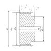 Riemenscheibe 12 5M 9 optibelt ZRS mit vorgebohrtem Loch