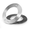 Permaglide PAW 26 P20 axial sliding ring, steel-POM (PVDF)