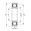 FAG 6302-C-2HRS-C3 (2RS C3) guľôčkové ložisko