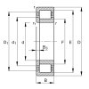 FAG NUP 2216-E-XL-TVP2-C3 gördülőcsapágy