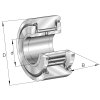 INA NATR 8-PP-A support pulley
