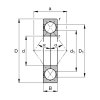 FAG QJ 207-XL-MPA-C3 four-point bearing
