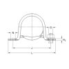 SKF P 52 upright sheet metal bearing housing
