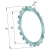 MB 16 FAG lock washer