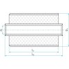 Hengeres csendes blokk - hüvely rugó 14x30/45(50) - 06.21