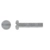 Screw low cylinder head - groove DIN 85 M6x20 galvanized