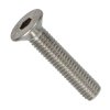 Countersunk Allen screw DIN 7991 M10x90 stainless steel A4
