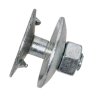 Bucket screw with nut and extension DIN 15237 M12x30 galvanized