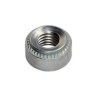 Press nut round zinc white M08 (2,3)