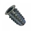 Conical screw nut with collar - hex M6x13 galvanized