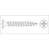 Countersunk plasterboard screw two-way 4.8x130 phosphate