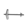 HSD-M M6 hollow steel hinged dowel with nut