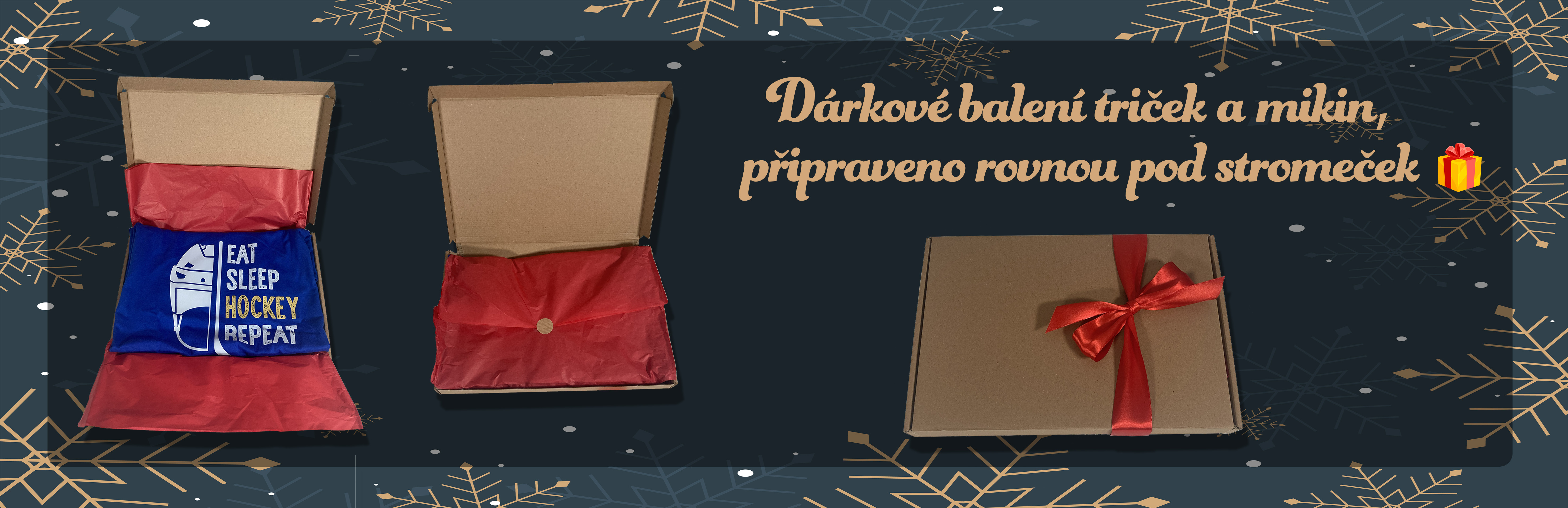 Dárkové balení pod stromeček