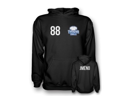 Pullover Hoodie FRONT 01 Jet Black