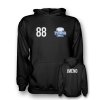 Pullover Hoodie FRONT 01 Jet Black