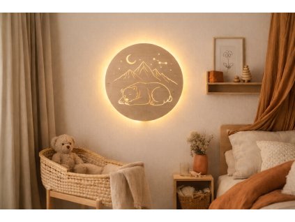 Noční světlo pro děti- pod ochrannou hvězd