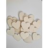 Dřevěná srdíčka