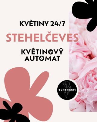🌸Slevový kód na nákup květiny 24/7🌸 Součástí Retail parku ve Stehelčevsi je i náš automat, který je umístěný ve vnitřních...