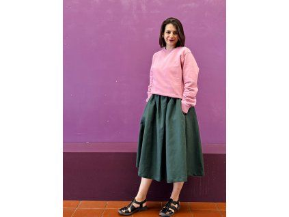 Zelená Gina Skirt