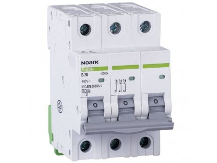 jistic 3x20a trifazovy noark 3p b20 6ka