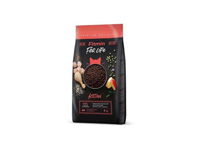fitmin cat for life kitten 8 kg h M