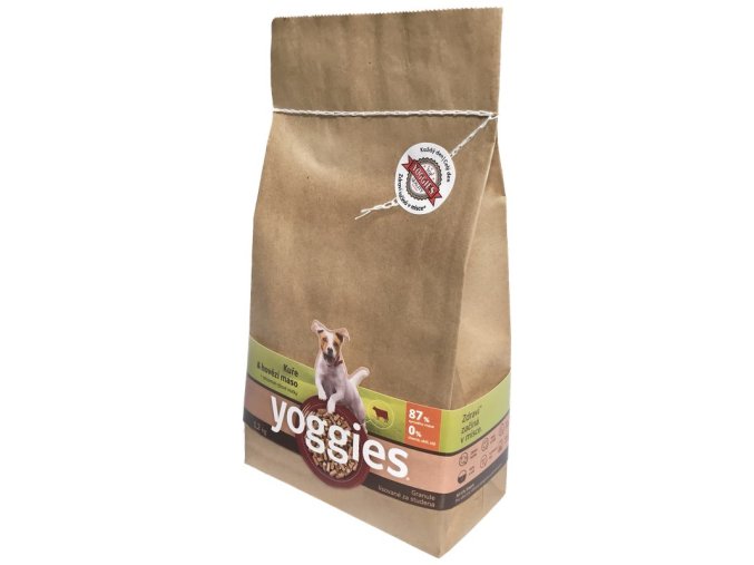 granule yoggies 1 2kg kureci hovezi maso granule lisovane za studena