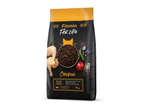 fitmin cat for life adult chicken 8 kg h M