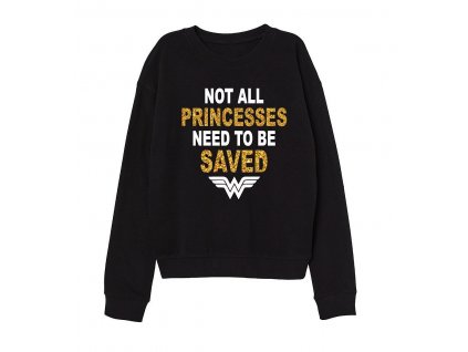 Dámská mikina "Not all princess need to be saved"