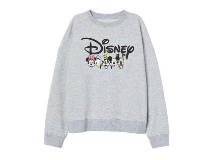 Mikina přes hlavu Disney - šedá