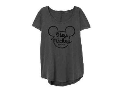 Noční košile Mickey Mouse - tmavě šedá