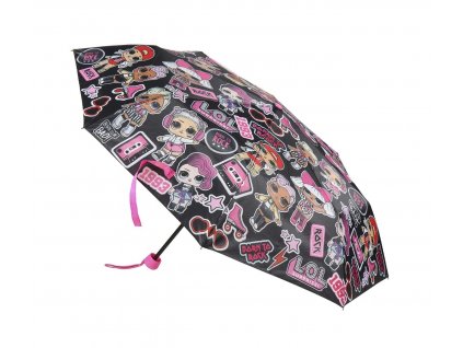 Skládací deštník L.O.L. - černý